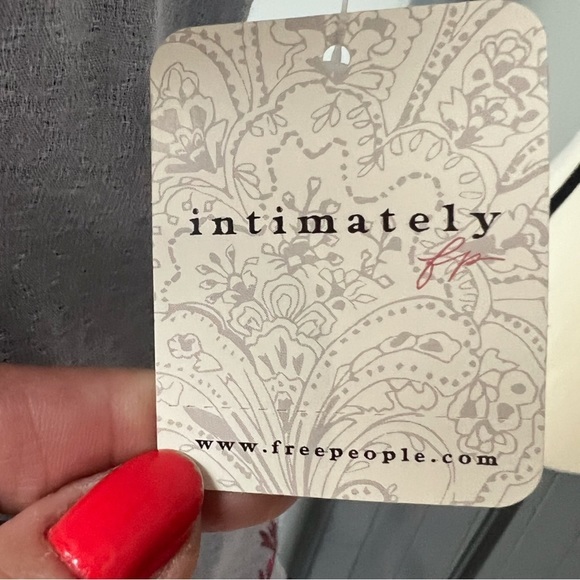 Free People Get To You Printed Maxi Slip NWT - Picture 7 of 11